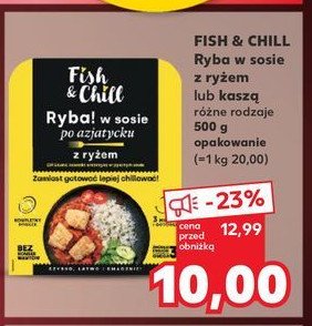 Ryba w sosie po węgiersku Fish & chill promocja