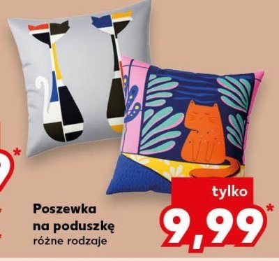 Poszewka na poduszkę promocja w Kaufland
