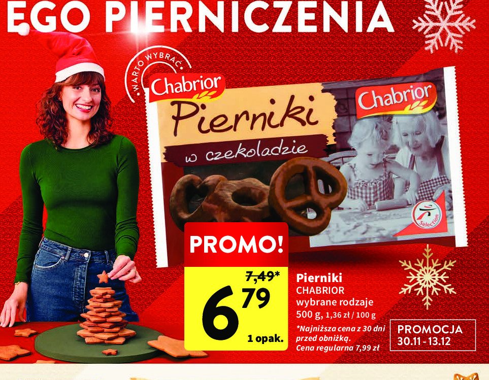 Pierniki Chabrior promocja