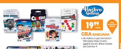 Gra monopoly deal Hasbro promocja
