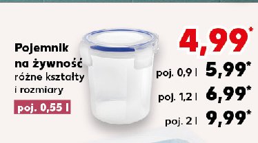 Pojemnik plastikowy 1.2 l promocja