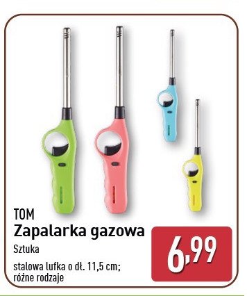 Zapalarka gazowa TOM promocja