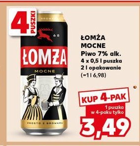 Piwo Łomża mocne promocja