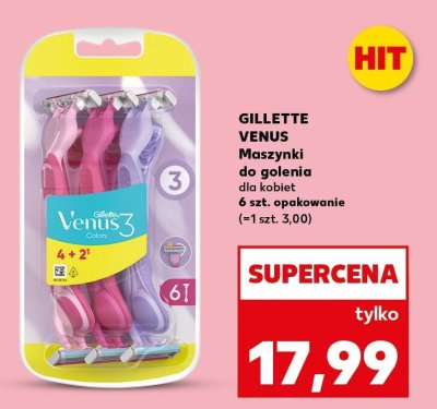 Maszynki do golenia dla kobiet VENUS 6 szt. promocja w Kaufland
