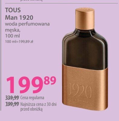 Woda perfumowana Man 1920 męska promocja w Hebe