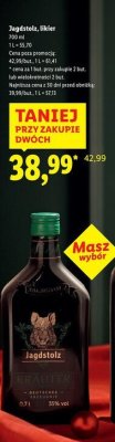 Likier Jagdstolz promocja w Lidl