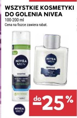 Kosmetyki do golenia Nivea promocja w Stokrotka