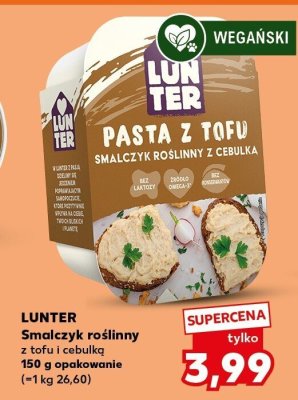 Smalczyk roślinny z tofu i cebulką promocja w Kaufland
