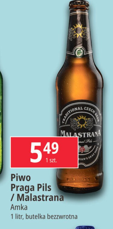 Piwo MALASTRANA DARK LAGER promocja