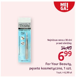 Pęseta For your beauty promocja