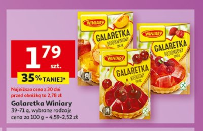 Galaretka brzoskwiniowa Winiary galaretka promocja
