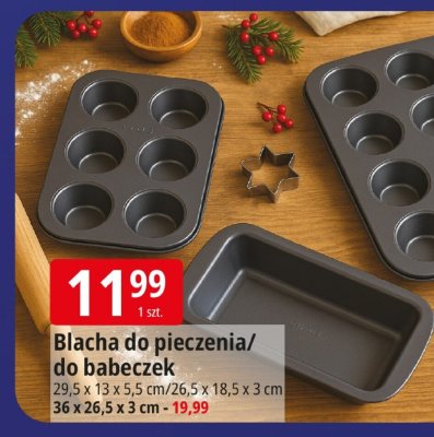 Blacha do pieczenia/do babeczek promocja w Leclerc
