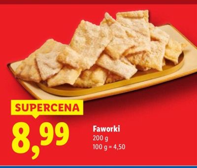 Faworki promocja w Lidl