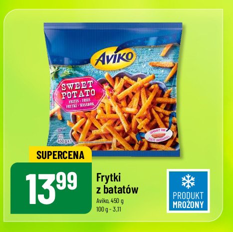 Frytki z batatów Aviko sweet treat promocja