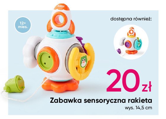 Zabawka sensoryczna rakieta promocja