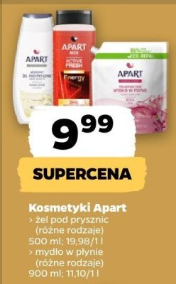 Żel pod prysznic, różne rodzaje promocja w Netto