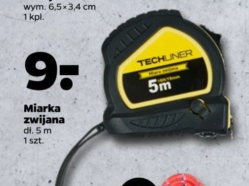 Miarka zwijana 5 m Techliner promocja