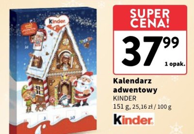 Kalendarz adwentowy  promocja w Intermarche