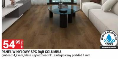 Panel winylowy SPC Dąb Columbia promocja w Merkury Market