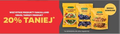 Wszystkie produkty Bakalland DRUGI -20% promocja w Netto