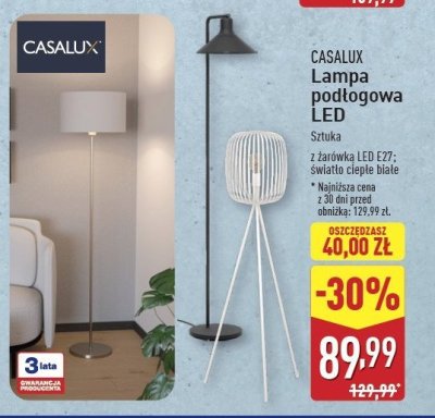 Lampa podłogowa led Casalux promocja