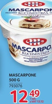 Mascarpone 500 g promocja w Selgros