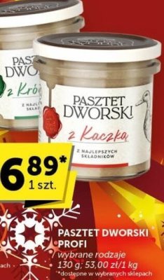 Pasztet Dworski z kaczką promocja w Groszek