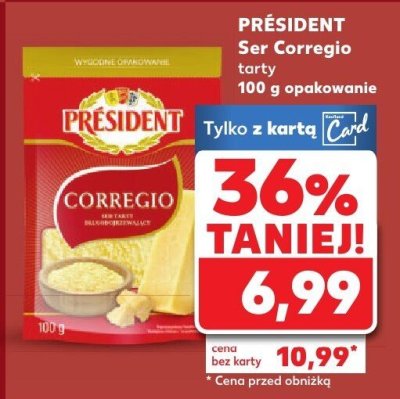 Ser tarty Corregio promocja w Kaufland