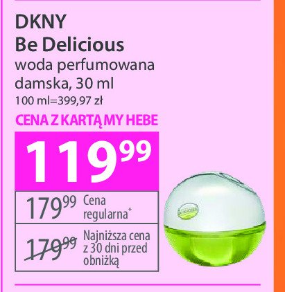 Woda perfumowana DKNY GOLDEN DELICIOUS promocja