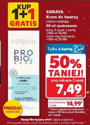 Krem do twarzy różne rodzaje 50 ml  promocja w Kaufland