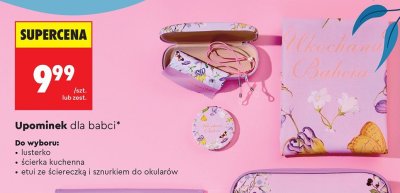 Upominek dla babci: lusterko promocja w Biedronka