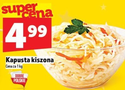 Kapusta kiszona promocja w TOPAZ