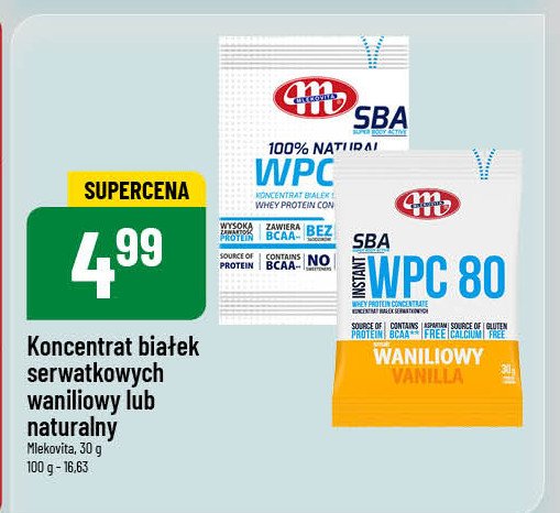 Odżywka naturalna Mlekovita sba promocja