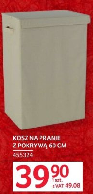 Kosz na pranie z pokrywą 60 cm promocja w Selgros
