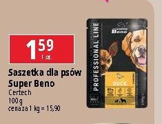 Karma dla psa z kaczką SUPER BENO promocja