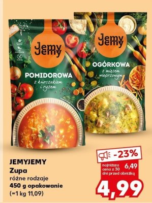 Zupa różne rodzaje promocja w Kaufland