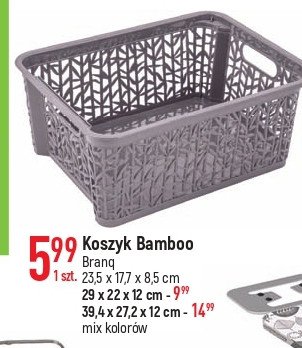 Koszyk*bamboo 39.4 x 27.2 x 12 cm Branq promocja