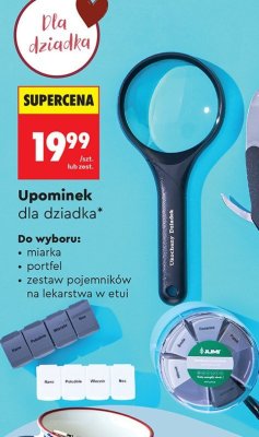 Upominek dla dziadka: portfel promocja w Biedronka