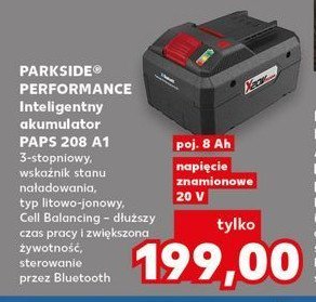 Akumulator smart paps 208 a1 Parkside performance promocja
