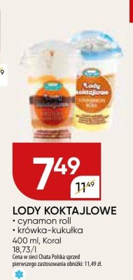 Lody promocja w Chata Polska