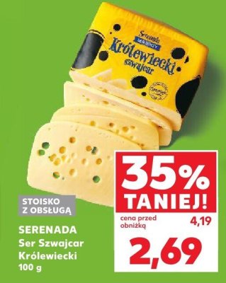 Ser Szwajcar Królewiecki promocja w Kaufland
