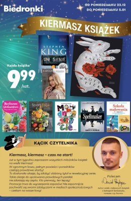 Książka promocja w Biedronka
