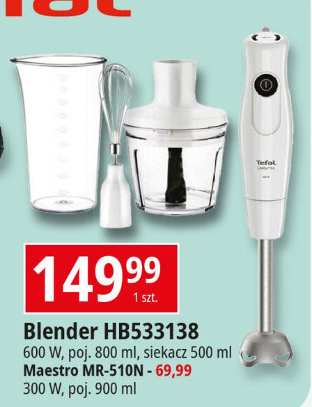 Blender hb533138 Tefal promocja