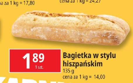 Bagietka w stylu hiszpańskim promocja w Leclerc