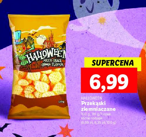 Przek膮ski ziemniaczane Halloween promocja