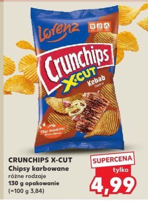 Chipsy karbowane różne rodzaje promocja w Kaufland