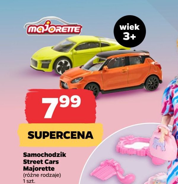 Samochody street cars Majorette promocja w Netto