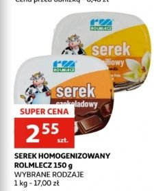 Serek czekoladowy Rolmlecz promocja