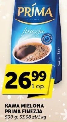 Kawa mielona Prima Finezja promocja w ABC