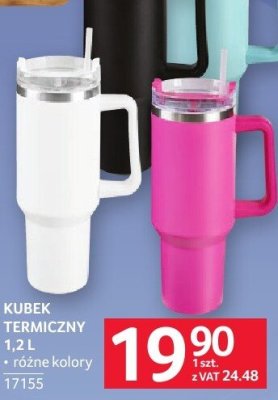 Kubek termiczny 1,2L różne kolory promocja w Selgros